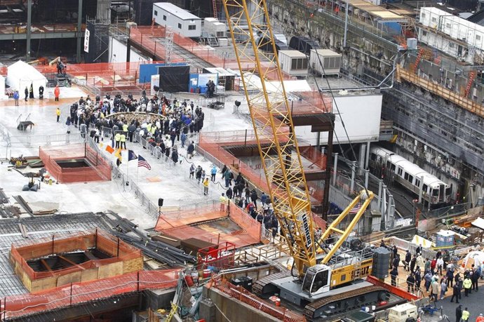 zona cero, antigua ubicación de las Torres Gemelas en Nueva York