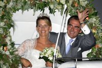 La gran boda griega del príncipe Nicolás y Tatiana Blatnik 