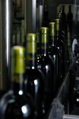 Botellas de vino de Aragón