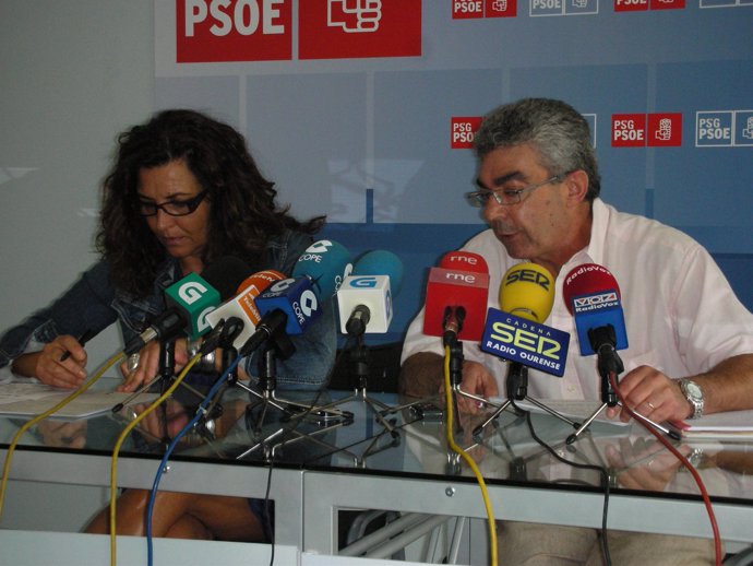 Rueda del PSOE de Ourense sobre incendios