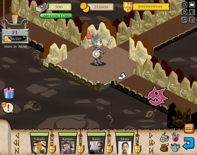 Juego Facebook Namco Bandai