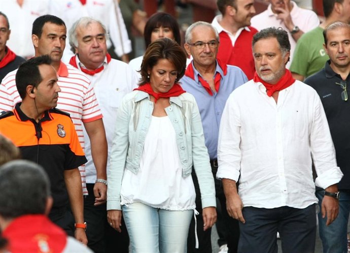 Yolanda Barcina en San Sebastián de los Reyes.