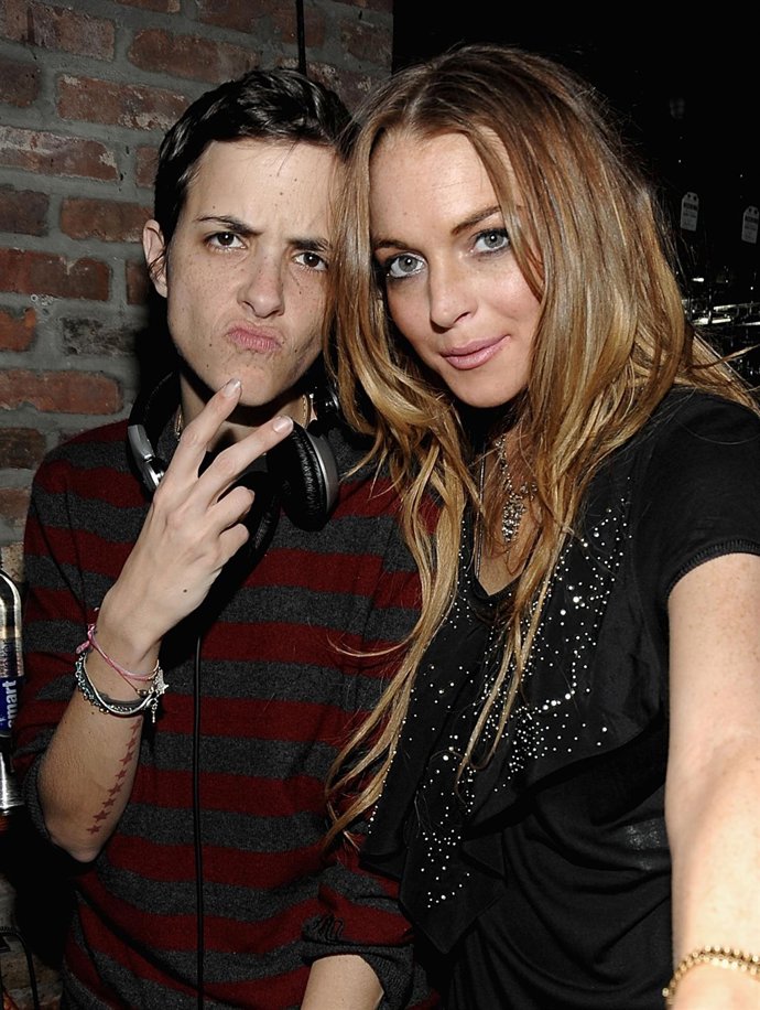 Samantha Ronson y Lindsay Lohan 