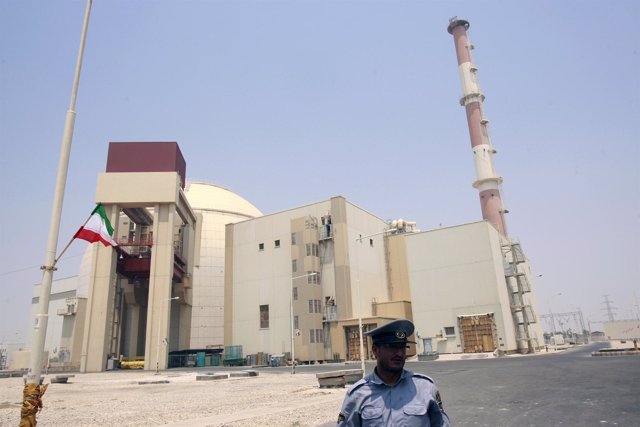 Reactor nuclear iraní en Bushehr (al sur de Irán)