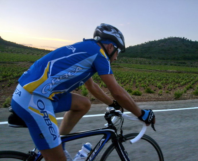 Jon Teokrazias en su marcha