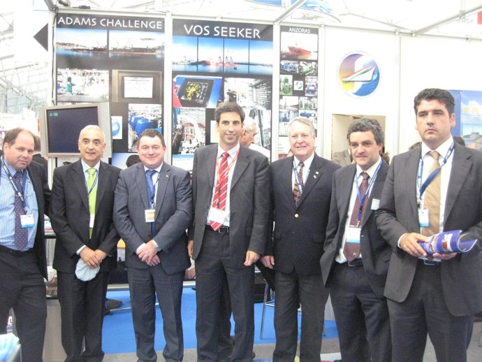 Representantes de la industria marítima vasca