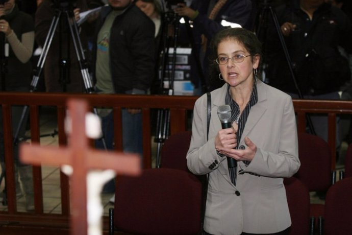 La estadounidense acusada de terrorismo en Perú Lori Berenson