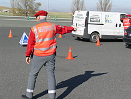 La Policía Foral intensificará los controles preventivos de velocidad.