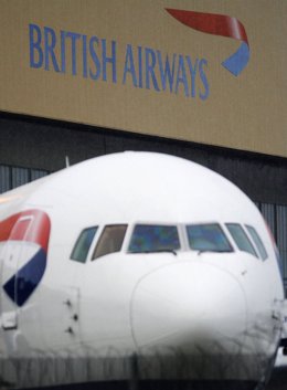 Avión de British Airways