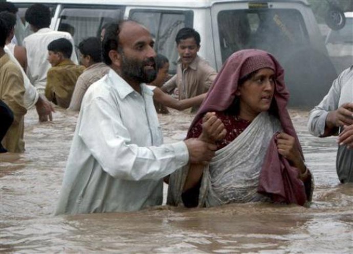 Inundaciones en Pakistán