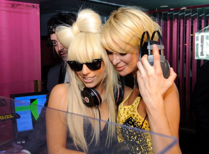Lady Gaga y Paris Hilton
