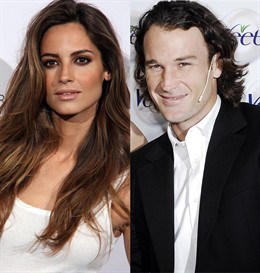 Montaje de la modelo Ariadne Artiles y el tenista Carlos Moyá