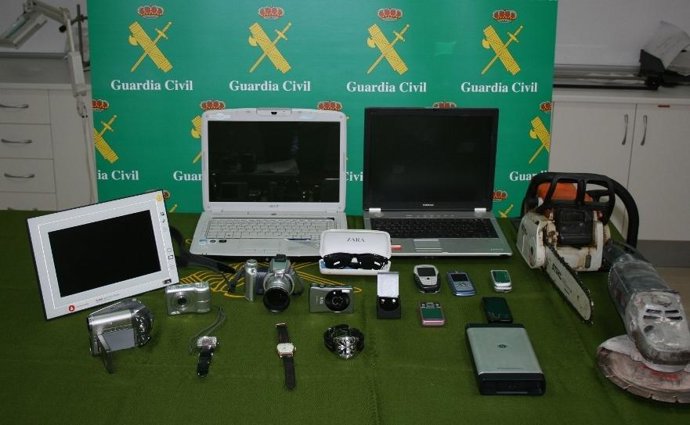 Material intervenido