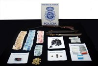 Desmantelado un punto importante de venta de droga al menudeo en la barriada del Torrejón