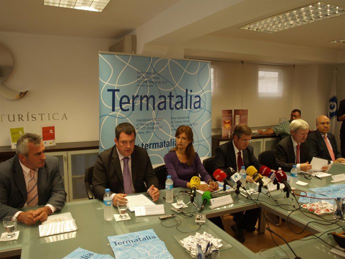 Termatalia con la secretaria de Turismo de la Xunta