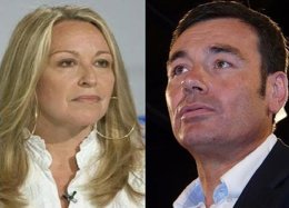 Trinidad Jiménez y Tomás Gómez