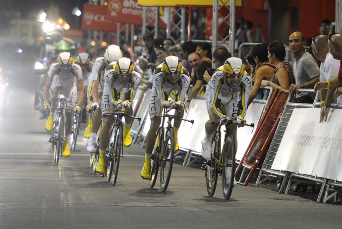 El HTC Columbia gana el prólogo de la Vuelta