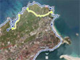 mapa sendas costeras de Cantabria