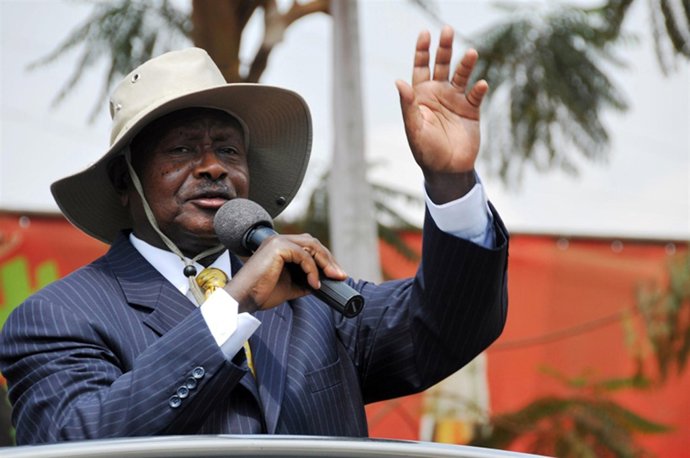 Yoweri Museveni, presidente de Uganda