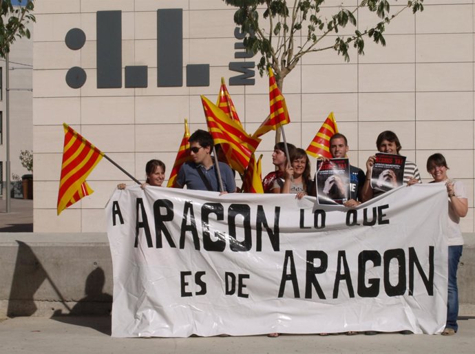 PROTESTA CHOBENTÚ ARAGONESISTA