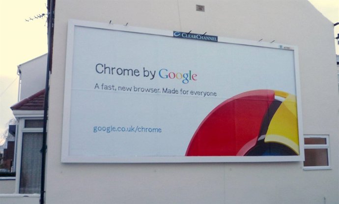 Cartel Google Chrome