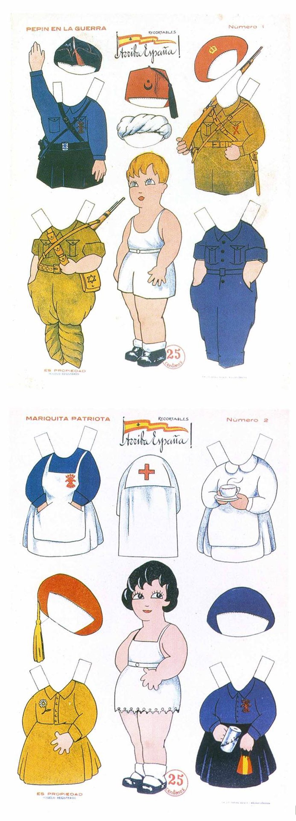 Recortables de papel