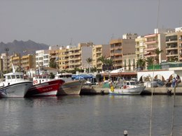 Imagen del puerto pesquero de Garrucha (Almería)