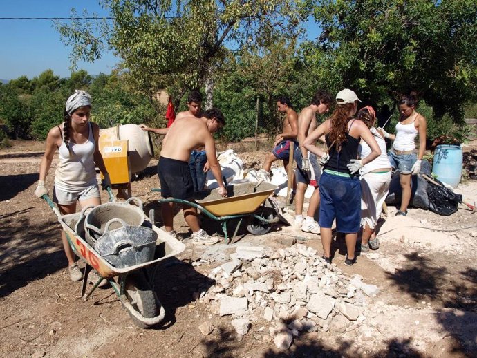 Campo de trabajo de rehabilitación en Bunyola.