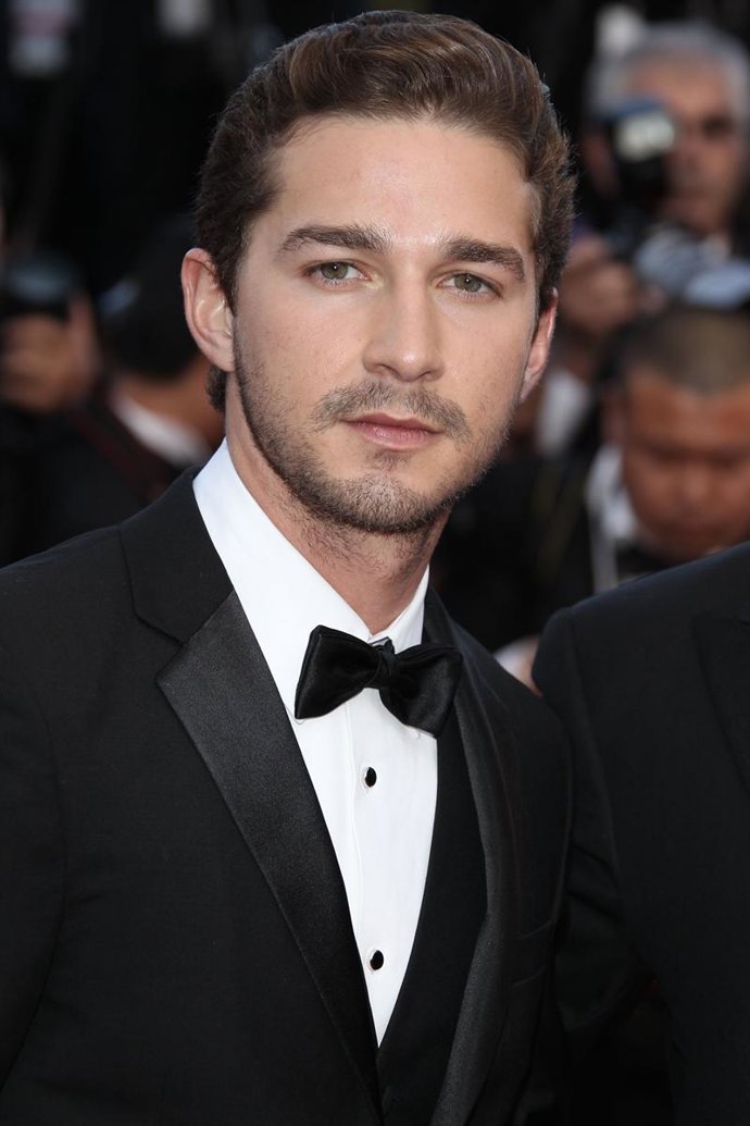 El actor Shia LaBeouf en la premiére de 'Wall Street: el dinero nunca muere' en 