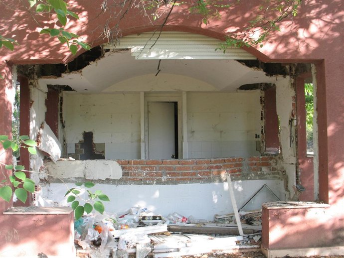 Situación actual del 'Rancho Grande', en la localidad de Aranjuez