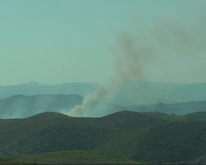 43 hectáreas quemadas en incendio de Olivella