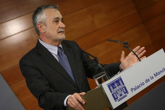 El presidente de Andalucía, José Antonio Griñán