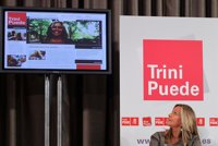 Jiménez presenta su web bajo el lema 'Trini puede', un guiño a Obama