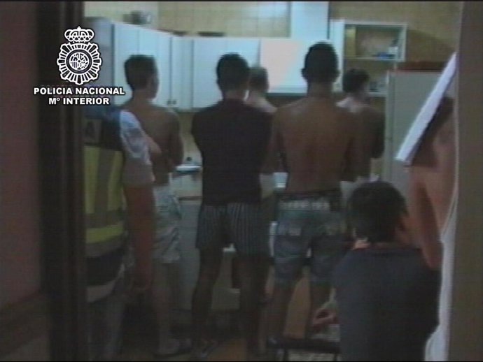 Momento de la detención