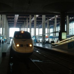 ave tren llegada atocha