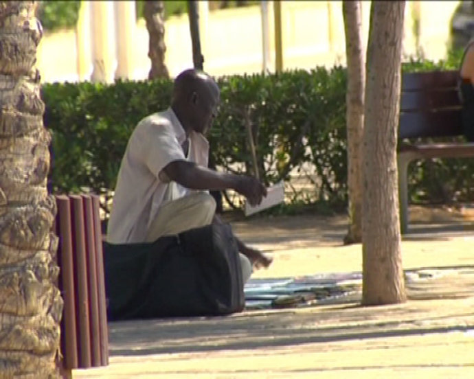 Adiós al 'top manta' en Calafell