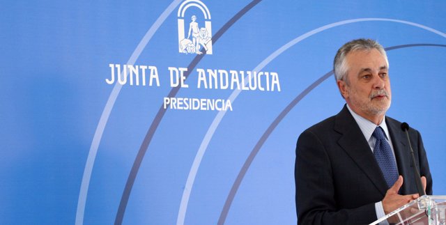 El presidente de la Junta, José Antonio Griñán