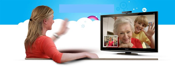 Skype en la tele