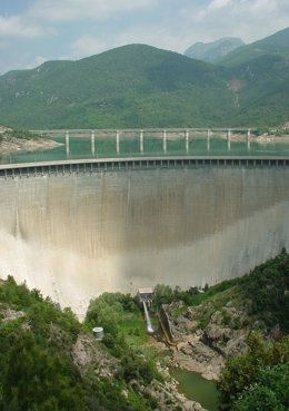 El embalse de La Baells