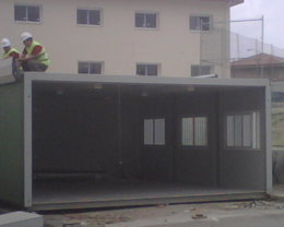 Retirada de barracones