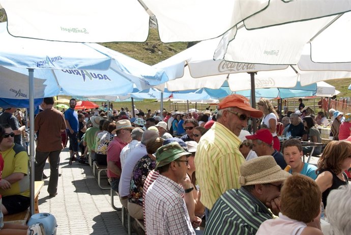 Cerler ambiente en verano