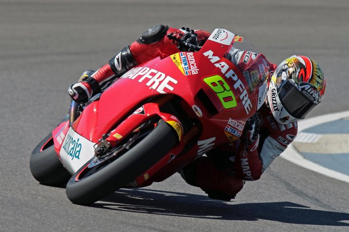 Julián Simón (Suter), durante la celebración del Gran Premio de Indianápolis, do