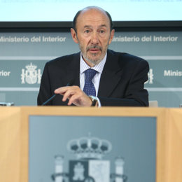 Primer plano de Alfredo Pérez Rubalcaba