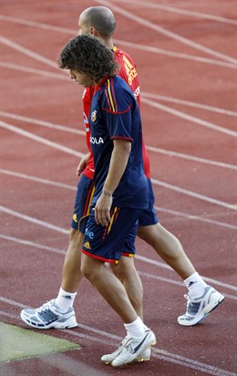 El defensa del FC Barcelona, Carles Puyol