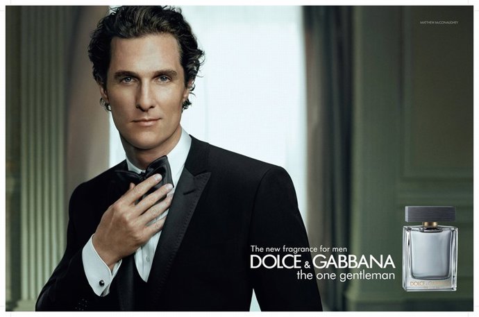 Matthew mcConaughey para Dolce & Gabbana