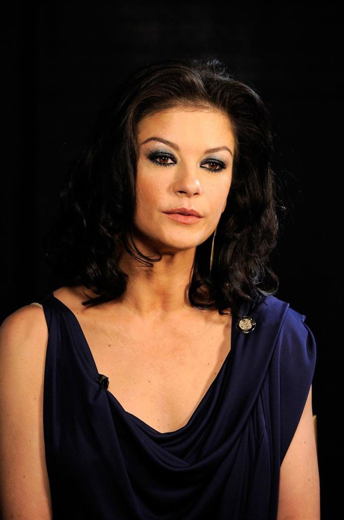 La actriz Catherine Zeta-Jones en los Tony Awards 2010 celebrados en Nueva York 