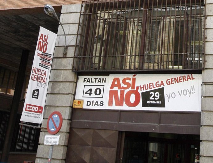 Cartel de Huelga general del 29-S