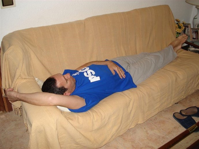 hombre durmiendo sueño