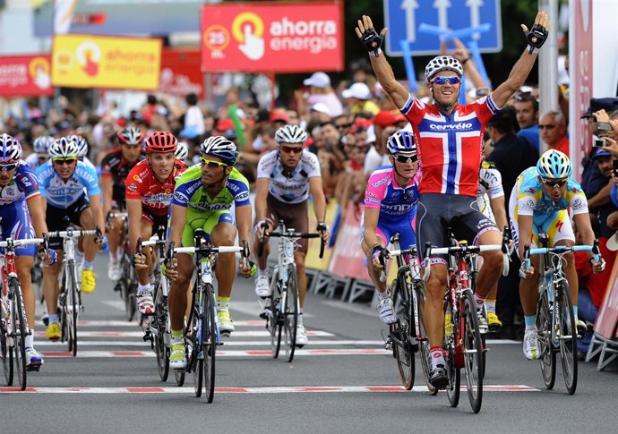 El corredor noruego Thor Hushovd
