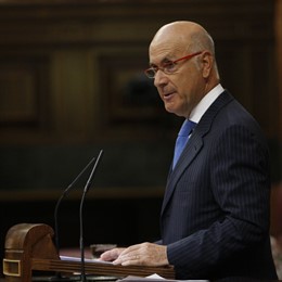 Duran i Lleida (CiU) en el Congreso en el Debate